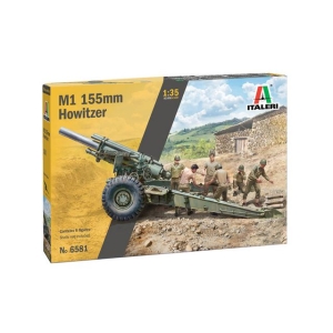 Italeri 6581 - M1 155mm Howitzer with crew
