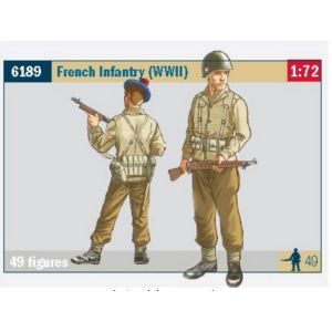 Italeri 6189 - French Infantry (WW II)