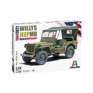 Italeri 3635 - Willys Jeep MB 80th Anniversary 1941-2021