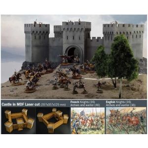 Italeri 6185 - 100 YEARS’ WAR Castle under siege