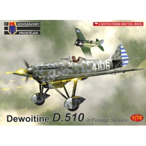 Kovozavody Prostejov 0185 - Dewoitine D.510 British, SSSR, China