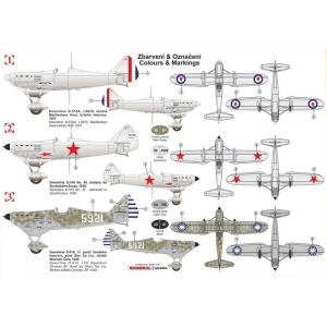 Kovozavody Prostejov 0185 - Dewoitine D.510 British, SSSR, China