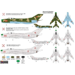 Kovozavody Prostejov 0389 - MiG-19PM „Over Europe“