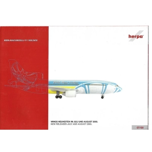 Herpa katalog 07/08 2003