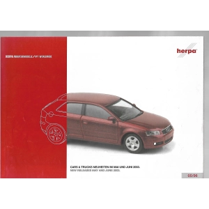 Herpa katalog May/June 2003