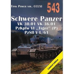 Militaria 543 Schwere Panzer VK 30.01 VK 36.01 PzKpfw VI "Tiger" (P) PzSfI V L/61