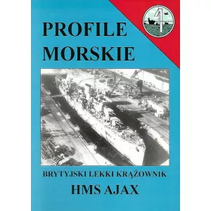Profile Morskie 1 - Brytyjski lekki krążownik HMS Ajax