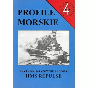 Profile Morskie 4 -  Brytyjski krążownik liniowy HMS Repulse