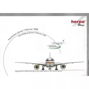 Herpa katalog January/February 2001