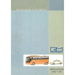 Rietzeautomodelle katalog 11.2003