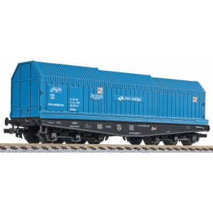Liliput 235799 - Wagon towarowy teleskopowy PKP Cargo