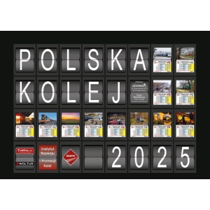 Kalendarz Polska Kolej 2025