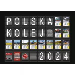 Kalendarz Polska Kolej 2024