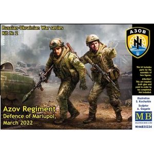 Master Box 35224 - Russian-Ukrainian War series, kit № 2. Azov Regiment, Defence of Mariupol March 2022