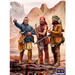 Master Box 35232 - The Mohicans - Indian Wars Series, XVIII century.