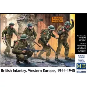 Master Box 3585 - British Infantry. Western Europe, 1944-1945