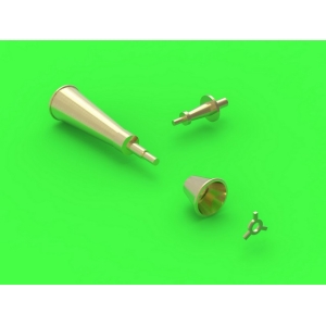 Master AM-32-120 - PZL P.11c  - zestaw detali - lufy karabinu wz. 33, celowniki oraz dysza Venturiego (do modelu IBG)