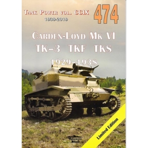 Militaria 474 - Carden-Loyd Mk VI TK-3 TKF TKS 1929-1938