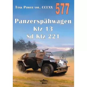 Militaria 577 - Panzerspahwagen Kfz 13  Sd Kfz 221