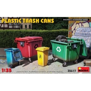 MiniArt 35617 - Plastic Trash Cans