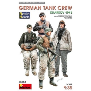 MiniArt 35354 - German Tank Crew Kharkov 1943 (Resin Heads)