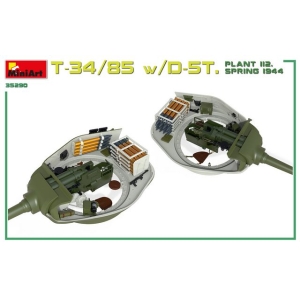 MiniArt 35290 - T-34/85 w/D-5T. Plant 112. Spring 1944