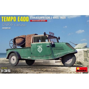 MiniArt 38059 - Tempo E400 Stahlblechpritsche3wheel