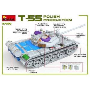 MiniArt 37090 - T-55A Polish production
