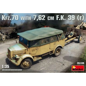 MiniArt 35189 - Kfz.70 & 7,62 cm F.K. 39 (r)