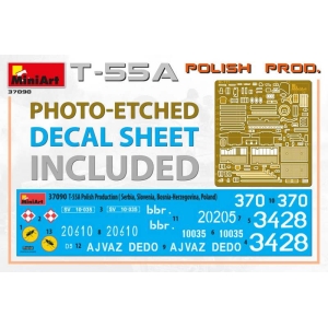 MiniArt 37090 - T-55A Polish production