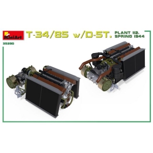 MiniArt 35290 - T-34/85 w/D-5T. Plant 112. Spring 1944