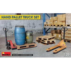 MiniArt 35606 - Hand Pallet Truck set