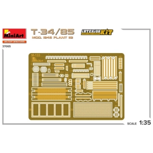 MiniArt 37065 - T-34/85 Mod. 1945 Plant 112 Interior kit