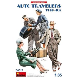 MiniArt 38017 - Auto Travelers 1930-40s