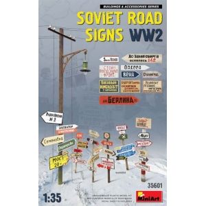 MiniArt 35601 - Soviet Road Signs WW 2