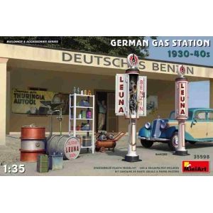 MiniArt 35598 - German Gas Station 1930-40s