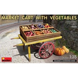 MiniArt 35623 - Market Cart with Vegetables