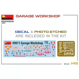 MiniArt 49011 - Garage Workshop