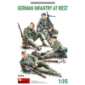 MiniArt 35266 - German Infantry at Rest