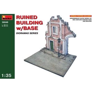 MiniArt 36049 - Ruined Building w/base Dioramas Series