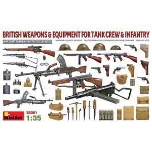 MiniArt 35361 - BRITISH WEAPONS & EQUIPMENT FOR TANK CREW & INFANTRY