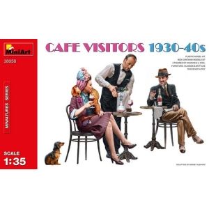MiniArt 38058 - Cafe Visitors 1930-40s