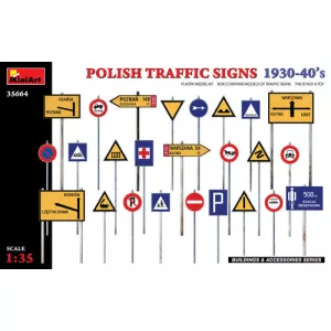 MiniArt 35664 - Polish Traffic Signs 1930-40s