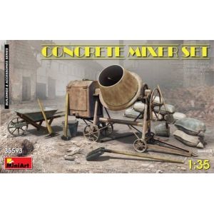 MiniArt 35593 - Concrete Mixer Set