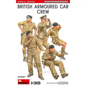 MiniArt 35387 - British Armoured Car Crew. Special Edition