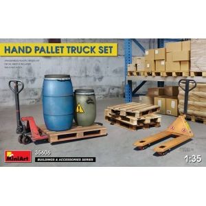 MiniArt 35606 - Hand Pallet Truck set
