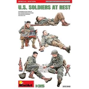 MiniArt 35318 - U.S. Soldiers at Rest Special Edition