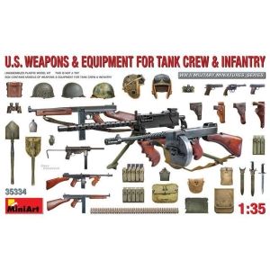 MiniArt 35334 - U.S. Weapons & Equipment for Tank Crew & Infantry