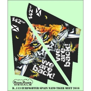 Model Maker D48113 - Spanish Typhons NATO Tiger Meet 2019