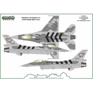 Model Maker D48118 - Polish F-16 NATO Tiger Meet 2018